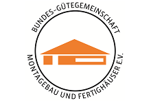 Logo Bundes-Gütegemeinschaft Montagebau und Fertighäuser e.V